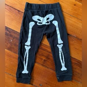 Skeleton Print Kids Joggers